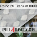 Rhino 25 Titanium 8000 16